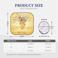 thumbnail image 3 of Haiem Bunch of Grapes Car Windshield Sun Shade (2 Pieces) Foldable Windshield Sun Shade Car Accessories for Truck SUV Pickup-Small, 3 of 7