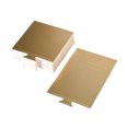 thumbnail image 4 of GOOHOCHY 100pcs Mini Square Cake Boards Golden Eco-friendly Serving For Bakers Parties, 4 of 8