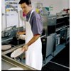 Ansell Bib Apron,White,45 In. L 56-800