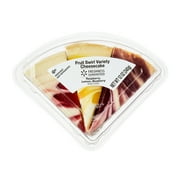 Freshness Guaranteed Fruit Swirl Variety Cheesecake Slices, 12 oz, 3 Count (Refrigerated)