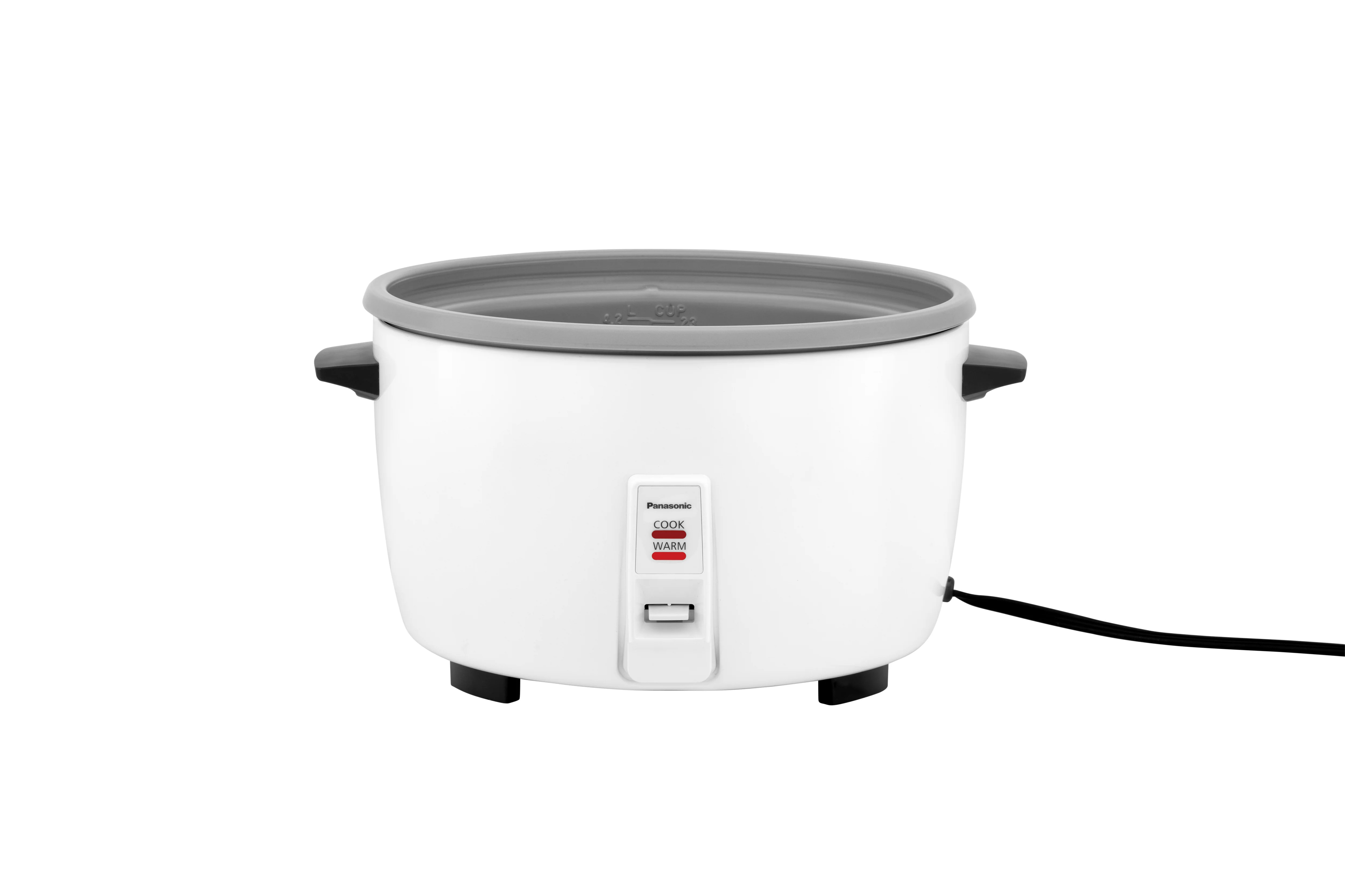 Panasonic Electric Rice Cooker with NSF Aluminum Pan 23 CUP White SR-GB42H