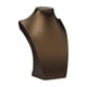 thumbnail image 1 of Elegante collar, cadena, joyería, busto, adorno, joyería, organizador, maniquí, PU, colgante, collar, modelo de exhibición, para mujeres, hogar, dormitorio, encimera B-Marrón Sunnimix Collar Busto Titular, 1 of 8