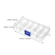 thumbnail image 2 of unbranded 6Ud Caja Transparente De Plástico Con Compartimentos Ajustables Para Organizar Joyería Y Pequeñas Piezas, 2 of 8