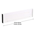 thumbnail image 3 of karymi Drawer Dividers Suitable For 15-25 Inch Drawers Adjustables Size White Expandable Suitable For Bedrooms Bathrooms Dressing Tables Offices Etc Womens Gifts Birthday Gifts, 3 of 8