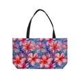 thumbnail image 3 of Exotic Plumeria Tote Bag (24" x 13" x 2"), 3 of 5