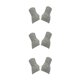 thumbnail image 4 of Jumpingount 1 par de guantes sin dedos, protectores de dedos con orificio para el pulgar, mitones de estilo de medio dedo, regalos de navidad, Type1 NO1, 4 of 6