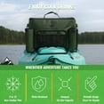 thumbnail image 3 of Wakeman Outdoors Kayak Cooler - 18L Seat Back Fishing Cooler, Water-Resistant Insulated Bag with 8-12 Hour Ice Retention, Fits 24 (330ml) Cans - Green, 3 of 11
