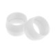 thumbnail image 1 of Manguito de fijación de silicona kusrkot 2 piezas para cinta de manillar de bicicleta Blanco, 1 of 7