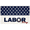 3A, variant on Patriotic Design Labor Day Banner American Flag Theme Star Pattern Durable Material for Holiday Indoor Outdoor Celebration