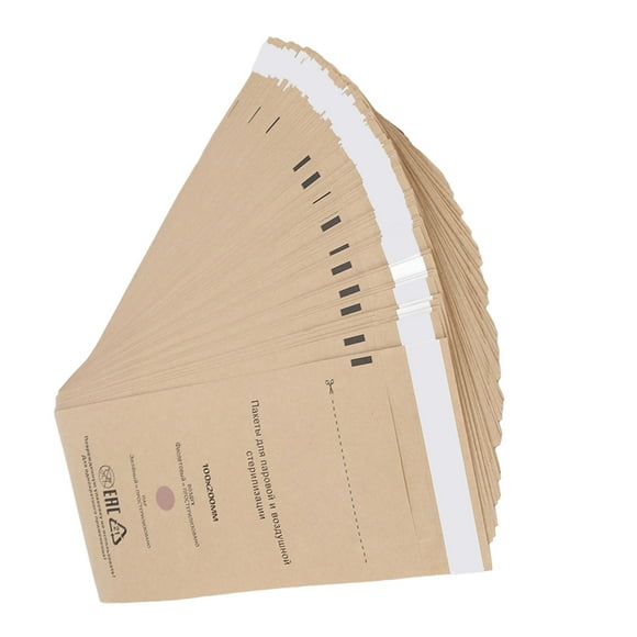 Tool Self Sealing Pouch, Cleaning Pouch 100Pcs Lightweight Paper For Beauty