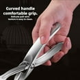 thumbnail image 4 of Kitchen Metal Tongs, Heat-Resistant 600°C Stainless Steel Cooking Tongs, Perfect for Food, Steak,Bread,Pizza,Salads and BBQ,Stable Clamping and Flipping Performance., 4 of 5