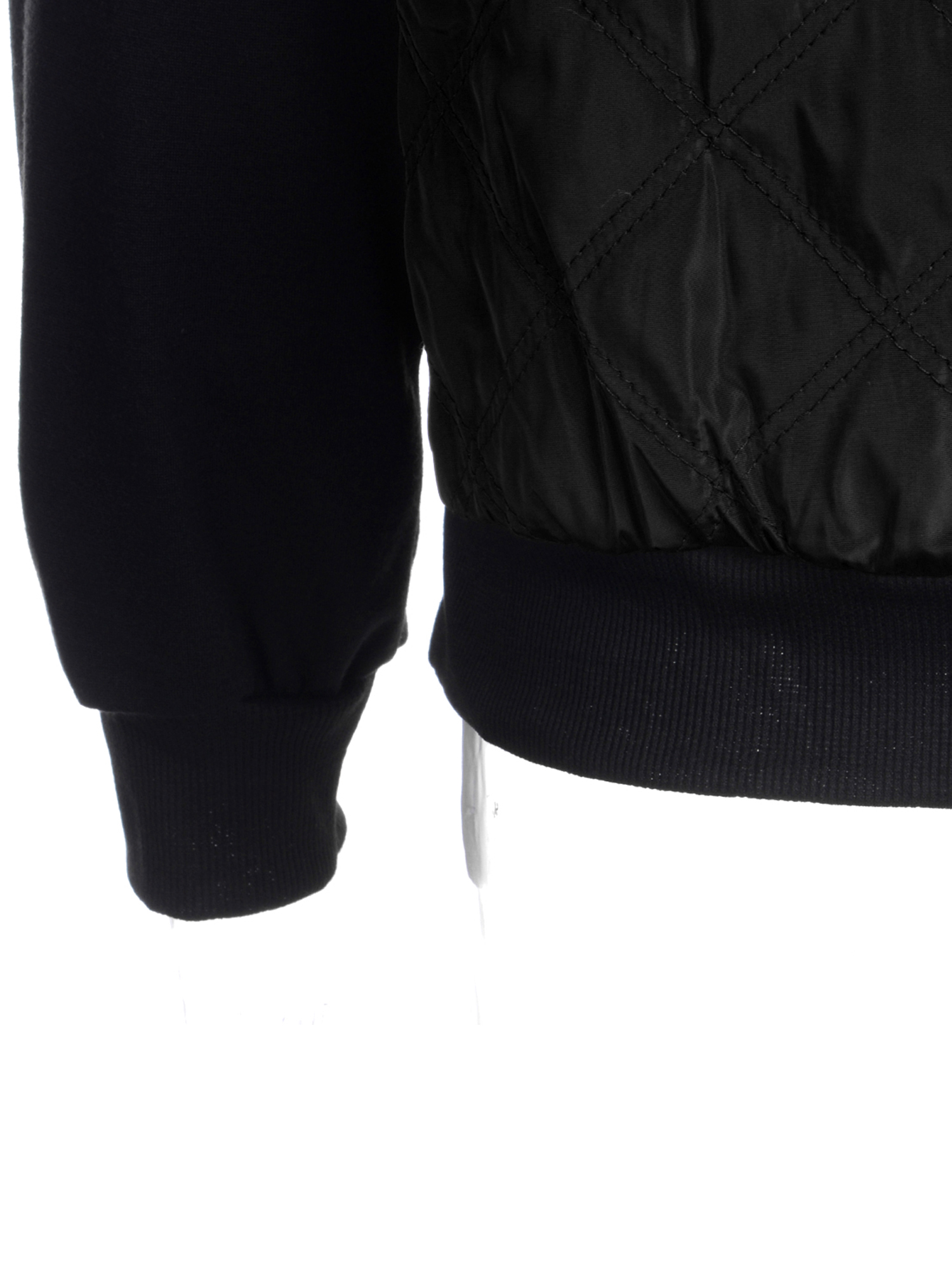 Dewadbow Women?S Premium Denim Hoodie Half Zip Pullover Casual Jean Jacket - image 5 of 6