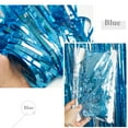 thumbnail image 4 of Metallic Foil Fringe Curtains Tinsel Curtain Photo Backdrop Birthday Party Decoration, 4 of 8