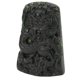 thumbnail image 1 of Collar con colganteColgante de jade Accesorios oscuros hechos a mano para hombres Colgante de jade resistente y resistente Jadeshay A, 1 of 8
