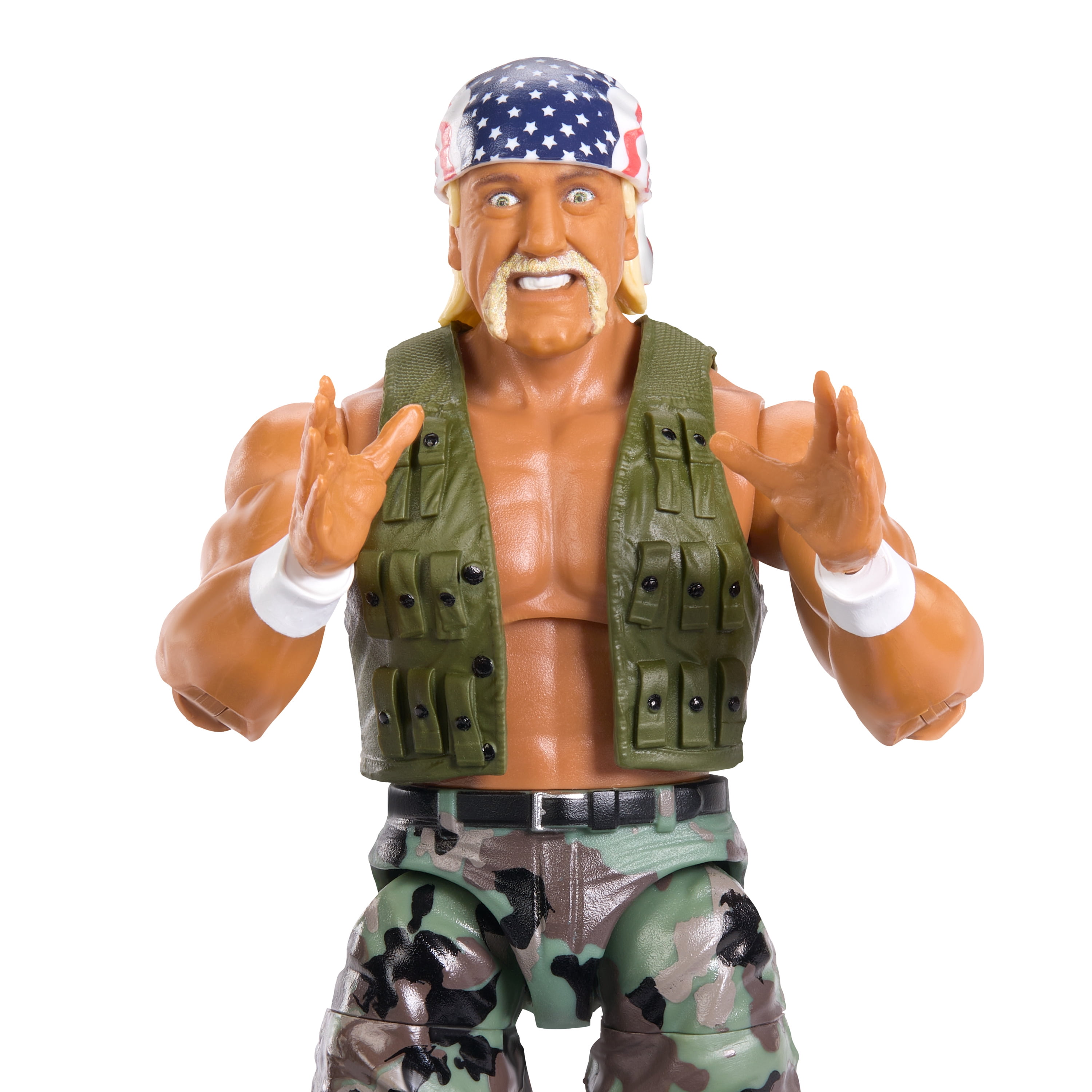 WWE Elite Action Figure SummerSlam Hulk Hogan with Build-A-Figure