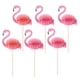 thumbnail image 2 of 50pcs Hawaii 3D Flamingo Cake Toppers Cake Picks Cake Decoration for Hawaii Party, 2 of 3