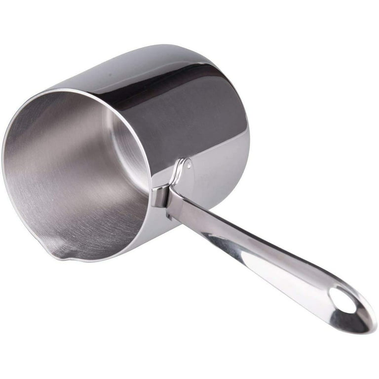 200ML)Butter Milk Warmer Pot 304 Stainless Steel Thickened Fast