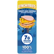 Lunchables Turkey and Cheddar Cracker Stackers Value Lunchables, 1.9 oz Tray