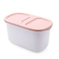 thumbnail image 1 of Zootealy Large Food Storage Container Pet Food, Dry Food, Flour, Rice Containers 18 Lbs Airtight Cereal Container Bin With Locking Lid & Handle, 1 of 8