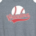 thumbnail image 3 of Instant Message - Baseball Grandma - Women's Racerback Tank Top, 3 of 6