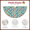 thumbnail image 4 of KLL Artoon Transport Christmas Tree Skirt 48" ,Party Decorations Farmhouse for Christmas Decorations Holiday Party, 4 of 6