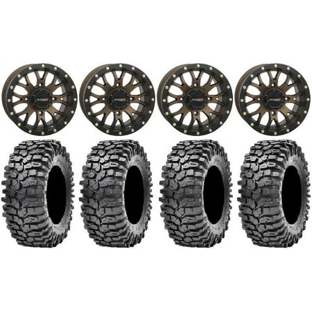 System 3 ST-3 Bronze 14 Wheels 32 Roxxzilla 396 Tires Can-Am Maverick X3 / Honda Pioneer 1000 / Talon System 3 ST-3 Bronze 14 Wheels 32 Roxxzilla 396 Tires Can-Am Maverick X3 / Honda Pioneer 1000 / Talon
