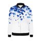 thumbnail image 5 of Ailaofu Womens Zip up Sweatshirt Jacket Stand Collar Hoodless Outerwear Casual Print Long Sleeve Bomber Coat with Pocket Fall, 5 of 5