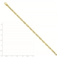 thumbnail image 5 of 14K Yellow Gold 3.25mm Polished Fancy Link Chain, 5 of 5