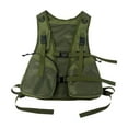 thumbnail image 2 of Colaxi Vest Bag Runner Rucksack Multiple Storage Pockets Lightweight Running Vest Backpack Daypack for Outdoor Hiking Cycling Skiing Green, 2 of 8