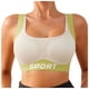 thumbnail image 1 of Brasier Mujer Tela de Mantequilla Sujetador Push up sin Costuras para Mujer Sujetador Deportivo Transpirable sin Aros Extra Grande, 1 of 4