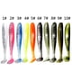 thumbnail image 1 of 10pcs 7cm 2g Señuelos de pesca de gusano Crankbait artificial Swimbait Cebos blandos, 1 of 5