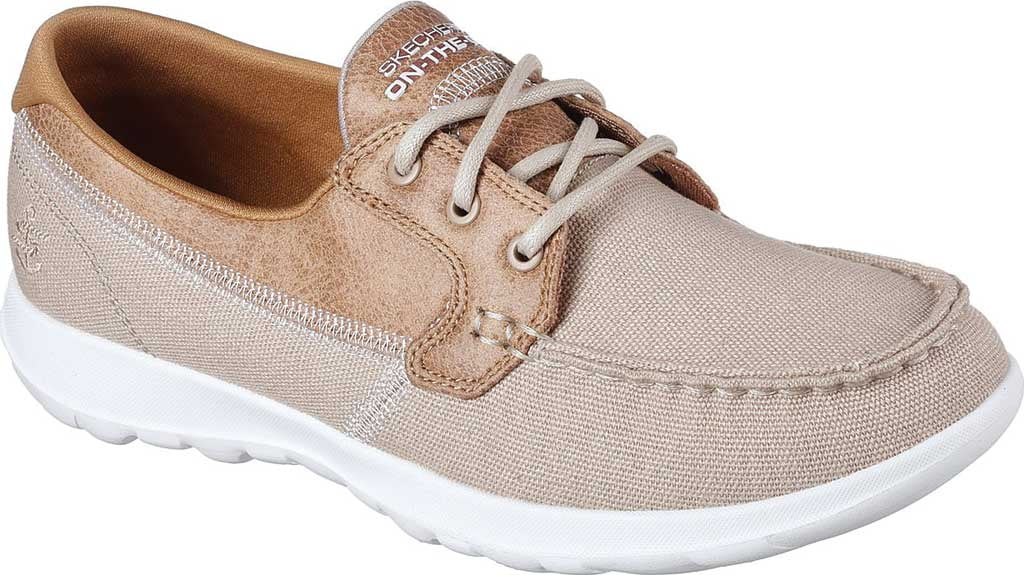 skechers gowalk lite coral women's boat shoes