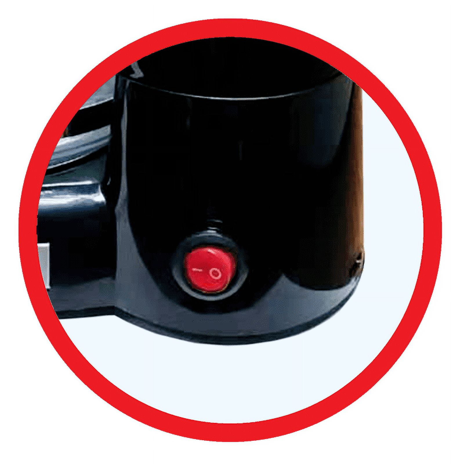 Complete Cuisine-12 Cup Coffee Maker With Reusable Filter, Black & Stainless Steel- ECO - Friendly Coffee Filter
