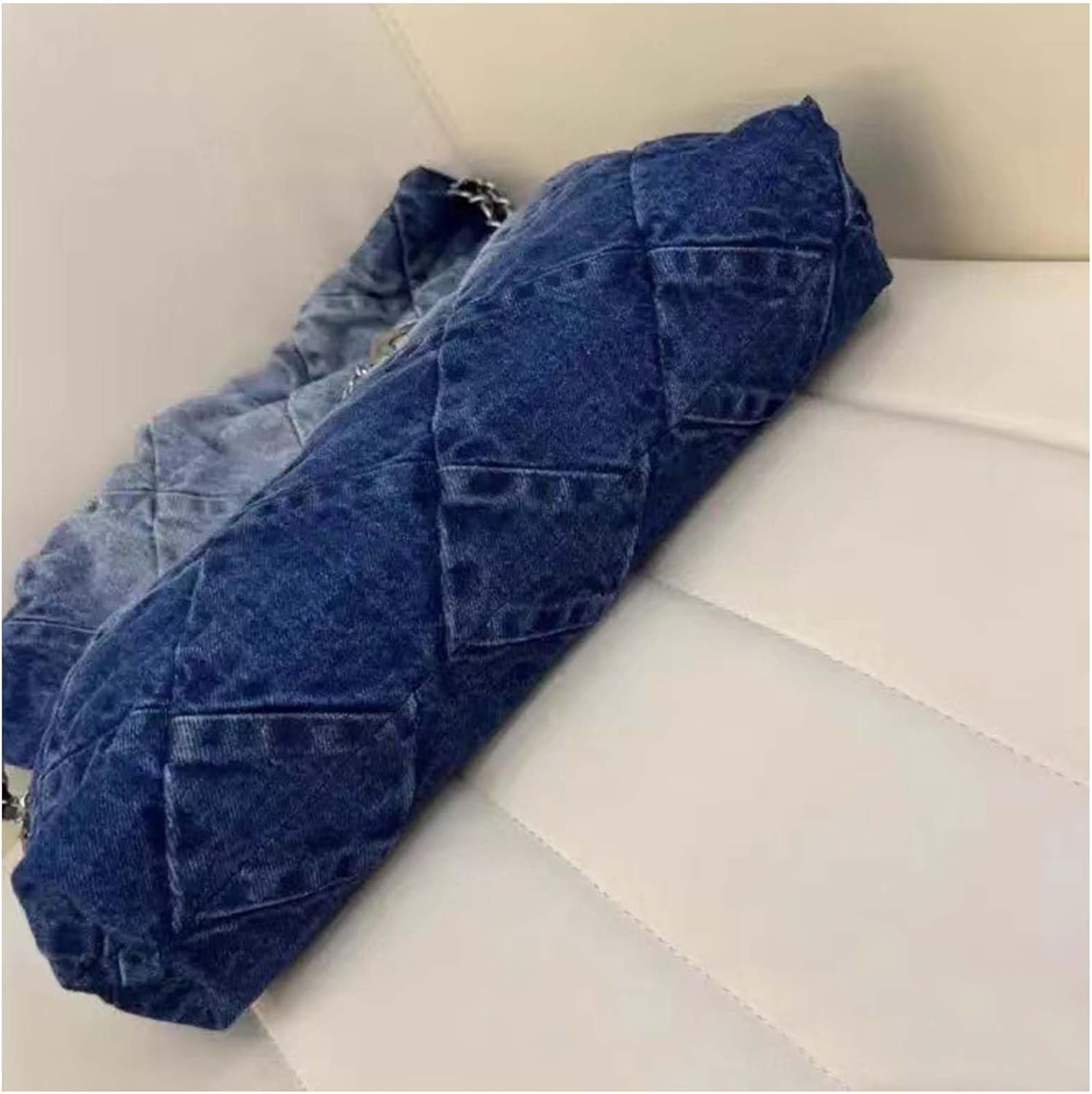 HLSOHJP Fashion Ladies Denim Crossbody Bag Cowboy Crossbody Bags for Women Women Fashion Tote Bag Daily Commuter Shoulder Bags