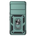 thumbnail image 2 of Jiahe Cover For Google Pixel 7 Pro,Slim Armor Shockproof Magnetic Slide Camera Lens Protector Ring Holder Case Cover,Darkgreen, 2 of 9