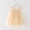 Beige, variant on Swuxness Toddler Girls Formal Dresses Sleeveless Spaghetti Strap Holiday Outfits