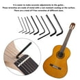 thumbnail image 4 of Guitar Hex Wrench, Different Sizes 9pcs Rustproof Coating Guitar Hex Key Wrench  for Repair, 4 of 8