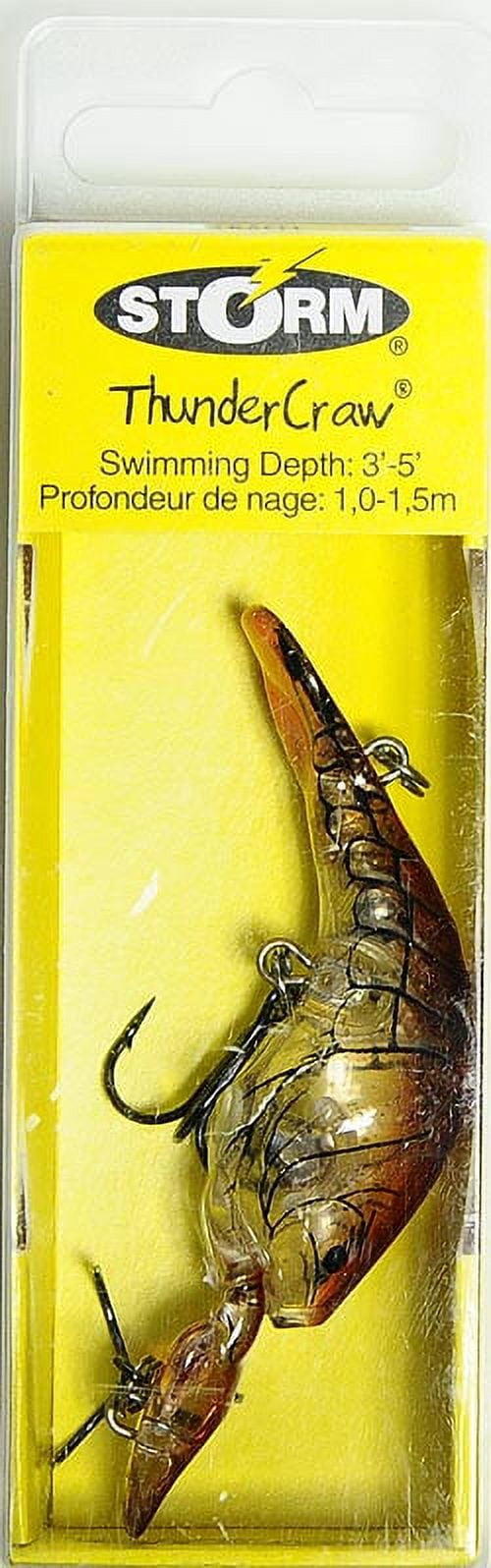 Storm Thundercraw 2-3/4" Crankbait Lure 1/4oz Phantom Brown Crayfish