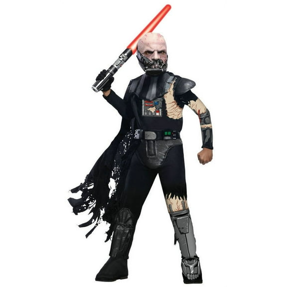 Rubies RU-881185SM Darth Vader Battle Damaged Chi
