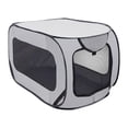 thumbnail image 3 of Jaula plegable para perros, parque portátil para mascotas, cama para perros, tienda suave, interior y exterior, caseta para gatos para gatitos, perros, 3 of 8