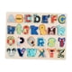 thumbnail image 3 of Rompecabezas para niños, tablero de clasificación de letras, bloque sensorial multifuncional, rompecabezas a juego de letras de animales para, 3 of 9