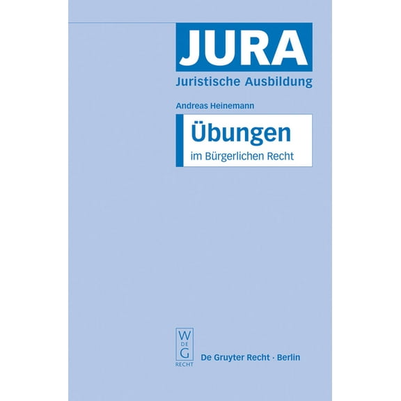 Jura Ãbungen Ãbungen im BÃ¼rgerlichen Recht, (Paperback)