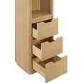 thumbnail image 3 of Miseno MV-HARB20-SCA-WA Harbin 72" Wood Free Standing Linen Tower - Washed Ash Grey, 3 of 7
