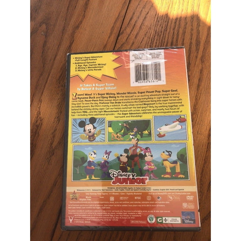 Mickey Mouse Clubhouse: Super Adventure! (DVD) 