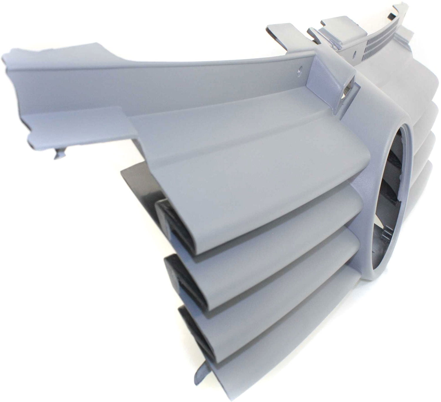 Grille Assembly Compatible With 2001-2005 Volkswagen Jetta Sedan Wagon Partial Primed Gray Shell and Insert