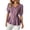 Purple, variant on Women Business Casual Tops 2026 Summer Dressy Blouses Short Sleeve Peplum Work Shirts V Neck Office Outfit by Yigetop Blue L