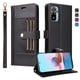 thumbnail image 2 of FOXDOCK Funda tipo Cartera para Xiaomi Redmi Note 10 4G – Cubierta de Cuero PU con Múltiples Ranuras, Bolsillo para Efectivo y Correa de Muñeca, 2 of 6