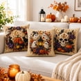 thumbnail image 4 of Halloween Pillow Cover, Spooky Halloween Decor for Home, Halloween Home Decor Indoor, Fall Throw Pillow Covers, 45X45Cm Linen Texture Decorative Cushion Case No Insert, 4 of 6