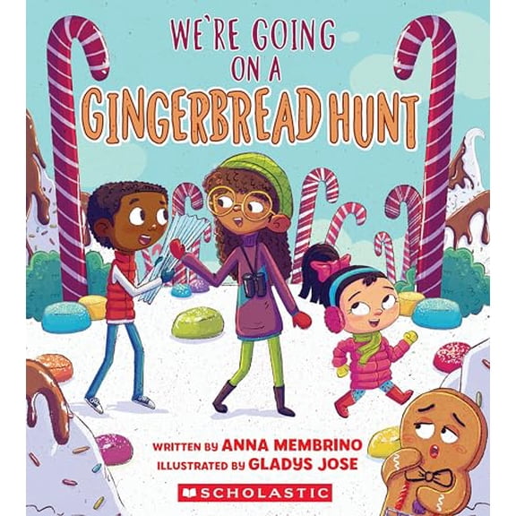Pre-Owned We're Going on a Gingerbread Hunt, 9781338666274, 1338666274, Paperback,