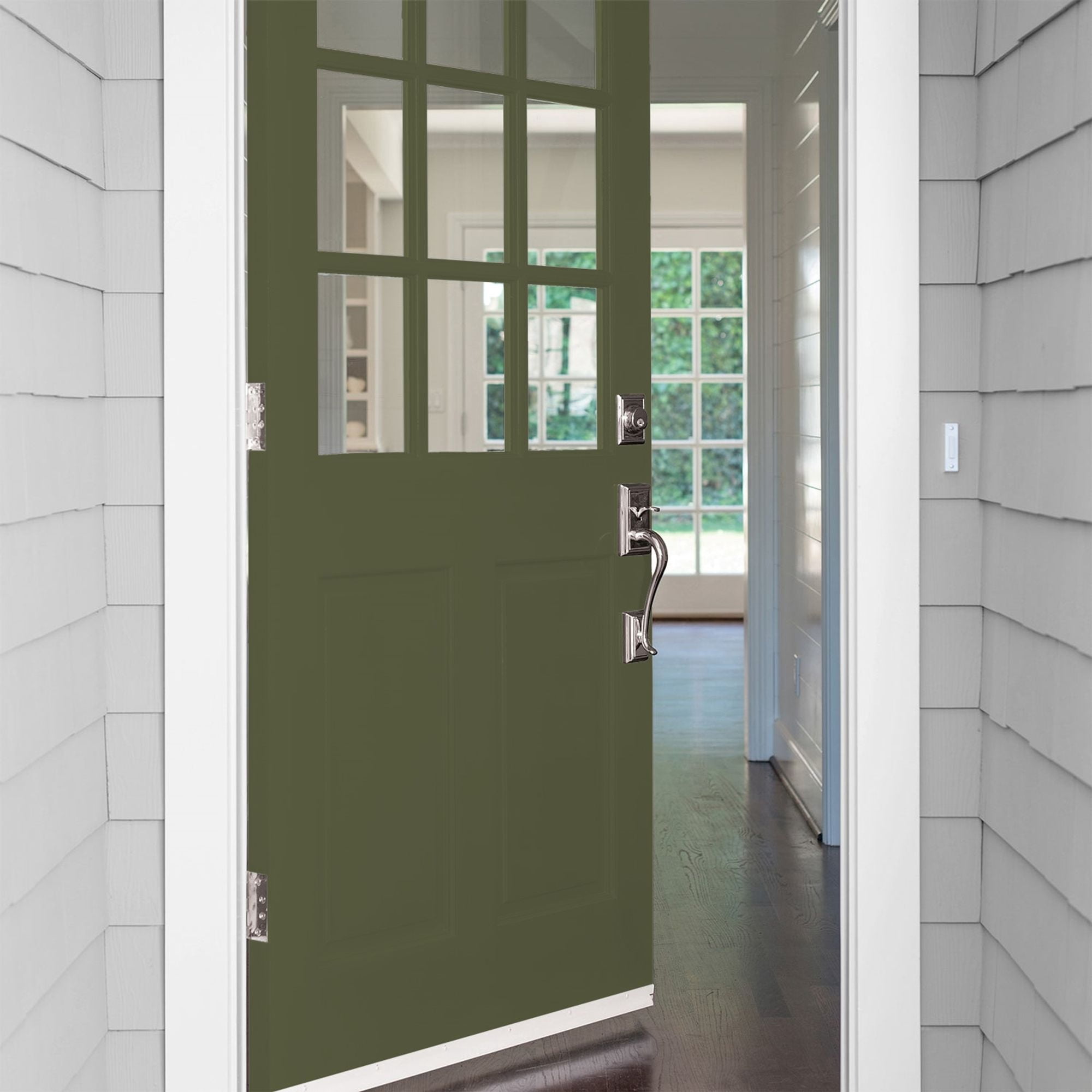 Glidden High Endurance Plus Pinetop Satin Exterior Paint and Primer, 1 Quart